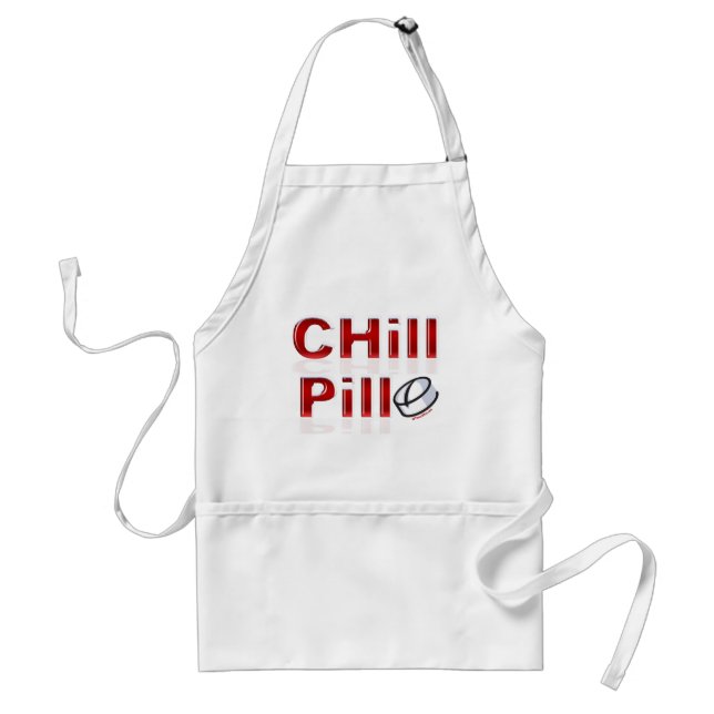 Chill Pill Funny PMS Standard Apron (Front)