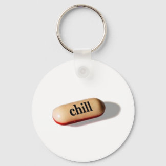Chill Pill Keychain