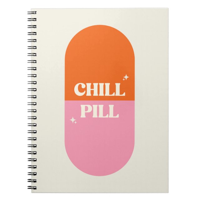 Chill Pill Notebook (Front)