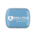 CHILL PILLS custom mint tins