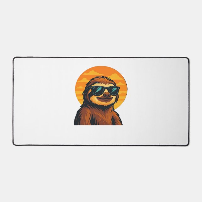 Chill Slots avec lunettes de soleil - Retro Sunset (Recto)