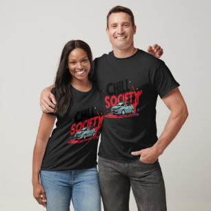 Chill Society Funny Car Repair Broken Vehicle Typo T-Shirt