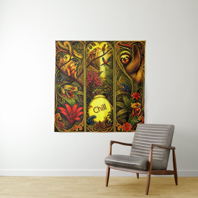 Chill Trendy Calming  Tapestry (In Situ)