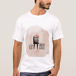 Chill Vibes Monkey | Funny Relaxing Cartoon design T-Shirt