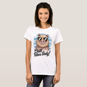 Chill Vibes Only - Capybara Coolness T-Shirt