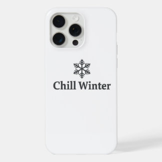 Chill Winter iPhone Case