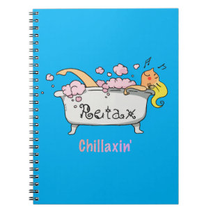 Chillaxin’ Notes – Relaxation-Themed Notebook