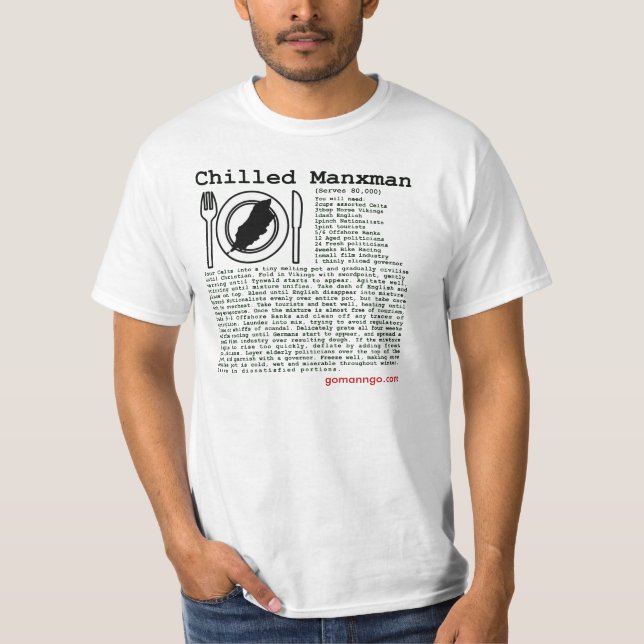 Chilled Manxman T-Shirt (Front)