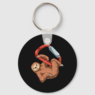 Chilled Sloth - Bouldering And Rock Climbing Gift Keychain