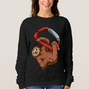 Chilled Sloth Bouldering Rock Climbing Sweatshirt