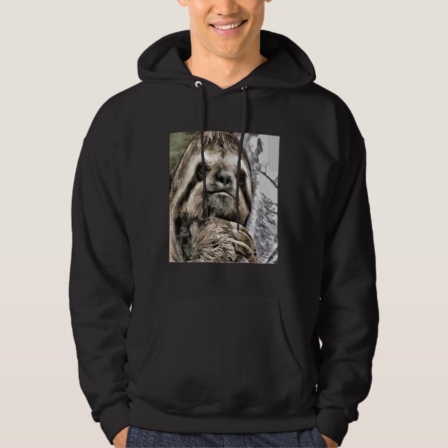 Chilled Sloth Hoodie (Front)