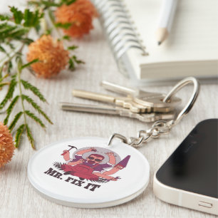 ChilledWorld “Mr. Fix It” Graphic Keychain