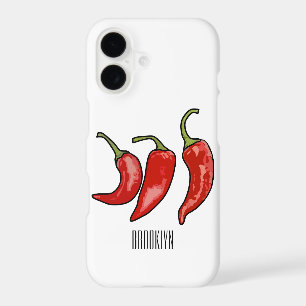 Chilli cartoon illustration 