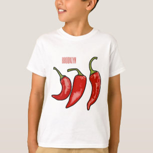 Chilli cartoon illustration  T-Shirt