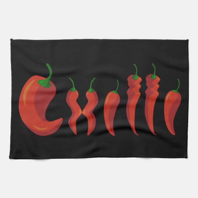 Chilli Kitchen Towel (Horizontal)
