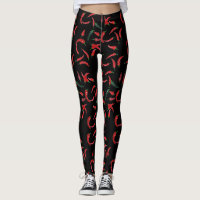 Chilli Pattern| Red Black and Green