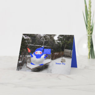 Chilli pepper a day holiday card