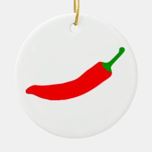 Chilli Pepper Ceramic Ornament