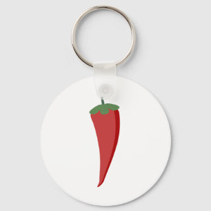 Chilli pepper keychain