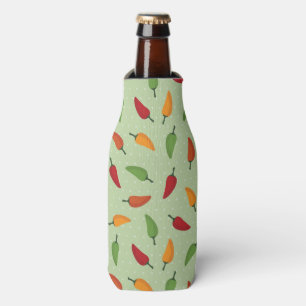 Chilli pepper pattern bottle cooler