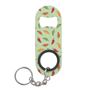 Chilli pepper pattern mini bottle opener