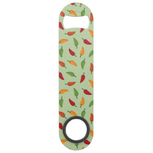 Chilli pepper pattern speed bottle opener
