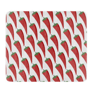 Chilli peppers cutting board