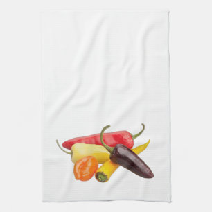 'Chilli Peppers' Kitchen Towel