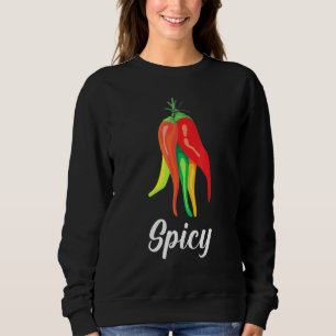 Chilli Spicy Vegetables Spices Fruit Pepper Sweatshirt