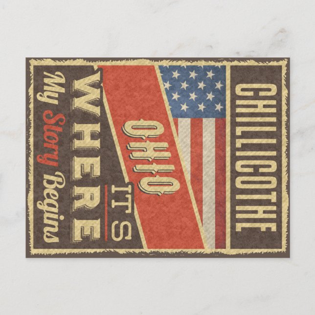 Chillicothe Ohio Postcard (Front)