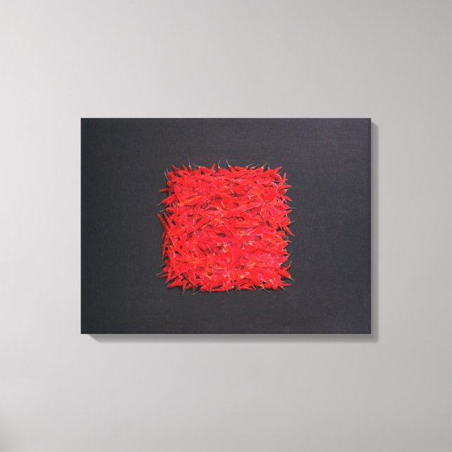 Chillies Canvas Print (Front)