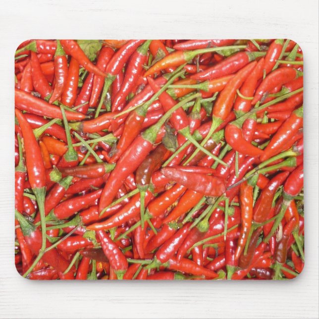chillies red hot mouse pad (Front)