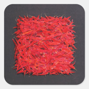Chillies Square Sticker