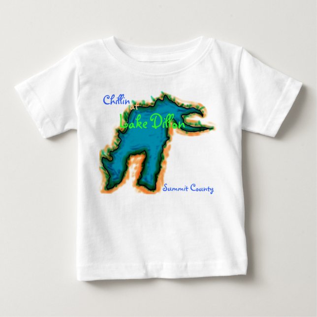 Chillin at Lake Dillon infant shirt (Front)