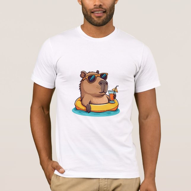 Chillin' Capybara T-Shirt (Front)