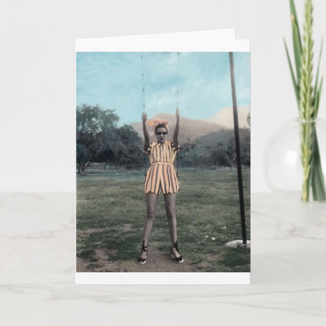 Chillin' Chica Card (Front)