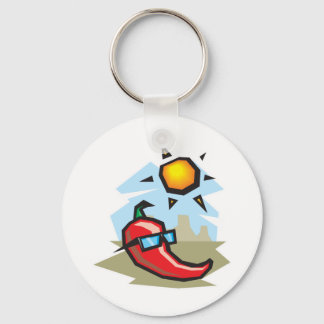 chillin chili pepper keychain