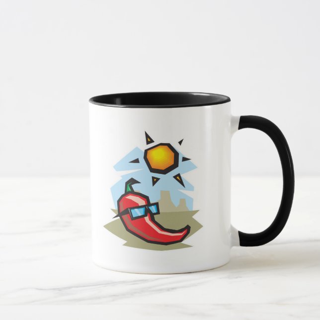 chillin chili pepper mug (Right)