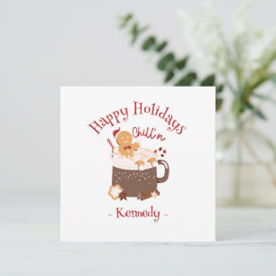 Chillin' Christmas Hot Chocolate and Gingerbread