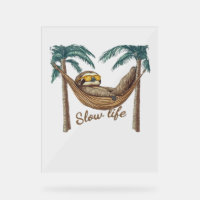 Chillin' Sloth in a Hammock Oversized T-Shirt