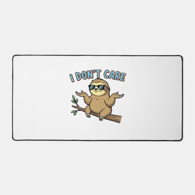 Chillin' Sloth Je ne me soucie pas Design Essentia (Recto)