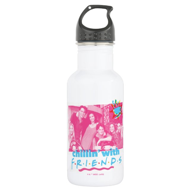 Chillin' with FRIENDS™ 532 Ml Water Bottle (Front)