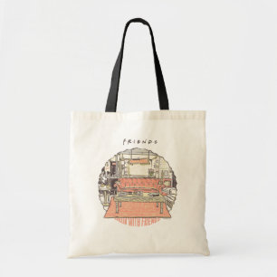 Chillin' with FRIENDS™ Cartoon Tote Bag