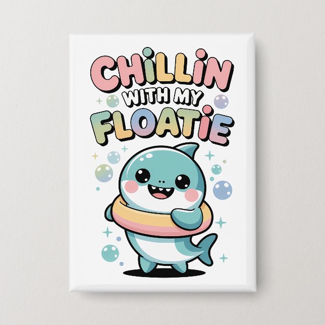 Chillin’ with My Floatie | Shark Baby Kids (Front)
