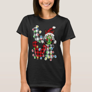 Chillin' With My Gnomie Christmas Matching Family  T-Shirt