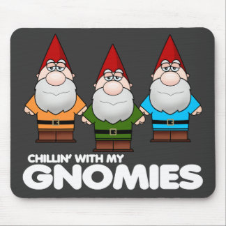 Chillin' With My Gnomies Mouse Pad