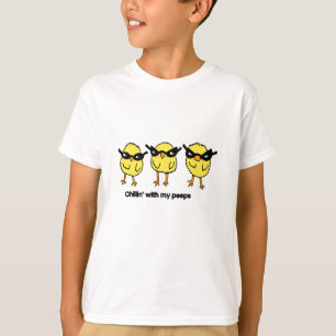 Chillin With My Peeps Kid Shirt