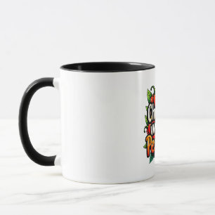 Chillin' with My Peppers - Colourful Chili Graphic Mug