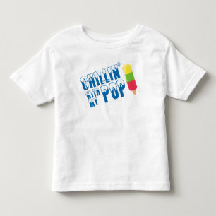 Chillin' with my Pop Kids' T-Shirt
