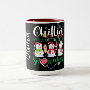 Chillin’ with My Snowmies Mug
